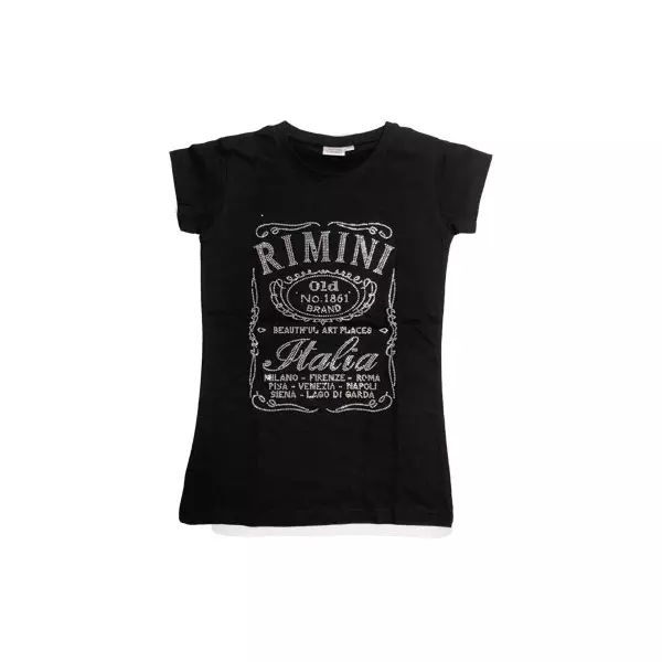 

T-Shirt Lady NightLife 87 Rimini pegs, White;black