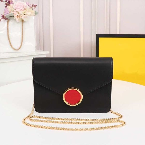 

fashion chain side bag designer leather multi color classic print handbag