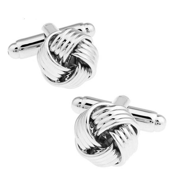 

enameled keltic knot formal dress cufflinks cuff links, Silver