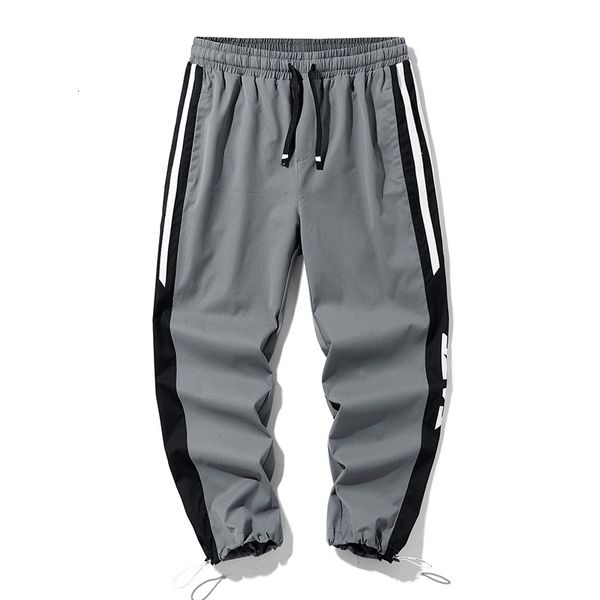 

streetwear manly runner cargo 2021 harem hip hop sweatpants bottoms pants, Black