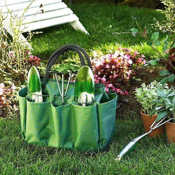 

storage bags garden tote bag gardening tool holder oxford organizer lawn yard carrier