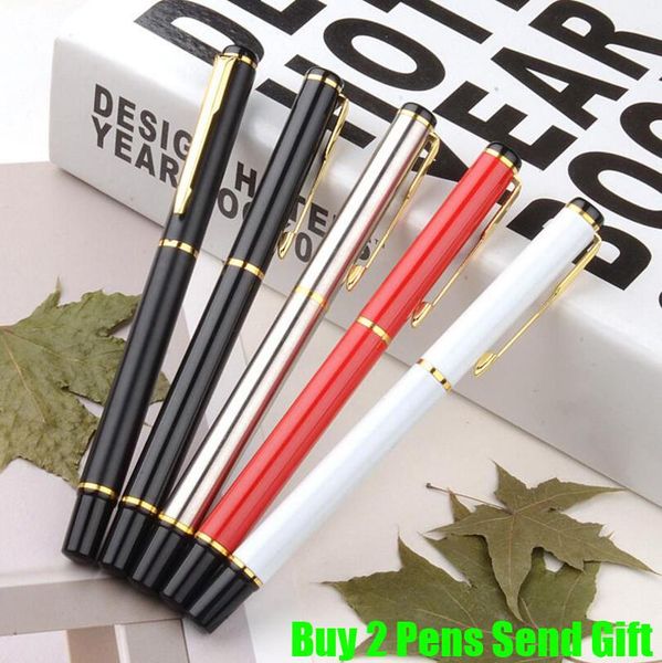

ballpoint pens seling facet metal roller pen brand writing school student buy 2 send gift, Blue;orange