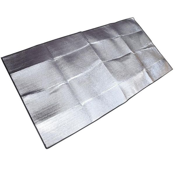 

outdoor pads camping mat moisture proof aluminum foil eva pvc mattress beach picnic for travelling hiking climbing