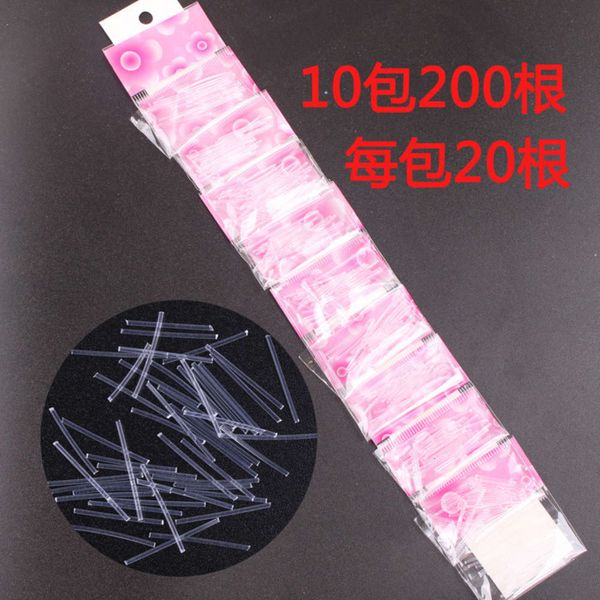 

version simple stick plastic glue transparent female stud allergic