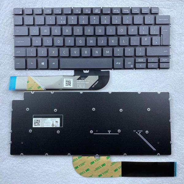 

uk lapkeyboard for latitude 13 3301 vostro 5390 without frame black dpn 0hgwhw layout replacement keyboards