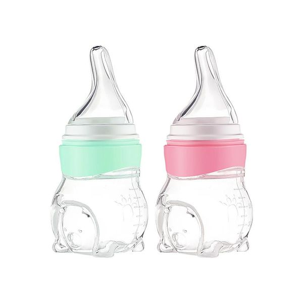 

cups, dishes & utensils smart dispenser feeding bottle squeeze milk pacifier baby training feeder supplement