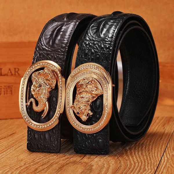 

belts buckles men's leather smooth buckle width 4cm, Black;brown