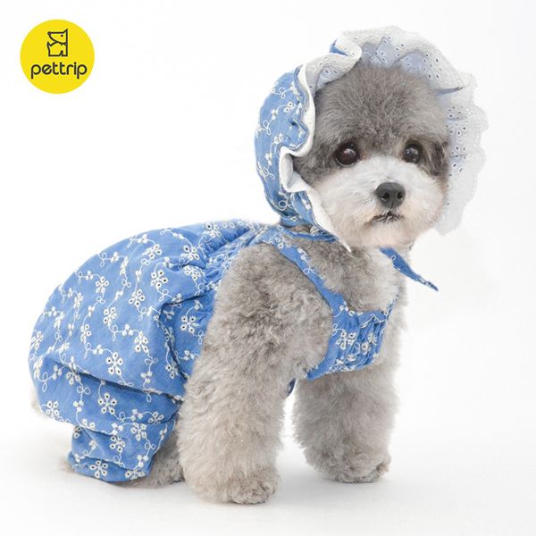 

pettrip spring and summer dog pumpkin pants pet skirt cat kitten cloth