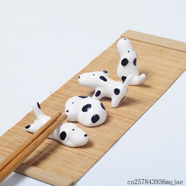 

chopsticks 100pcs dog chopstick holder ceramic rest racks household tableware stand