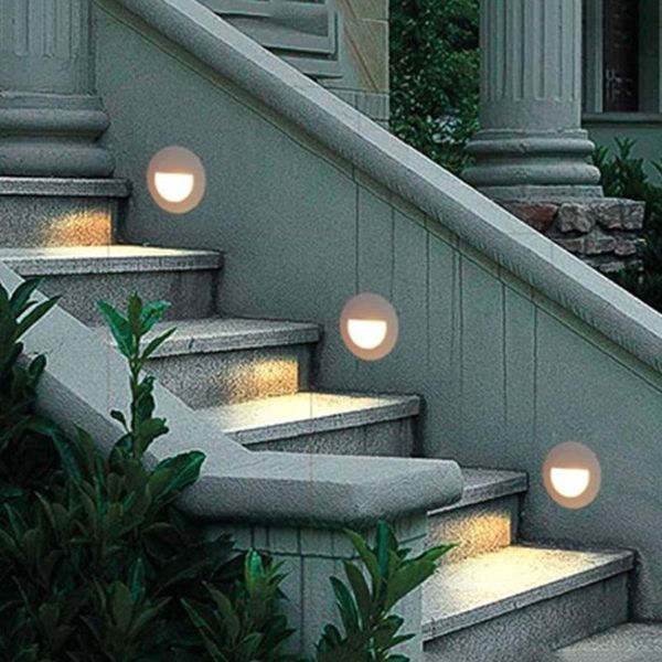 

outdoor wall lamps waterproof corner light embedded led footlight staircase landscape pathway garden step