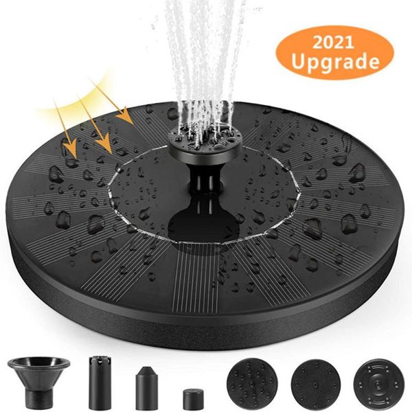 

upgraded solar fountain pump garden water pool pond decoration panel powered decorations