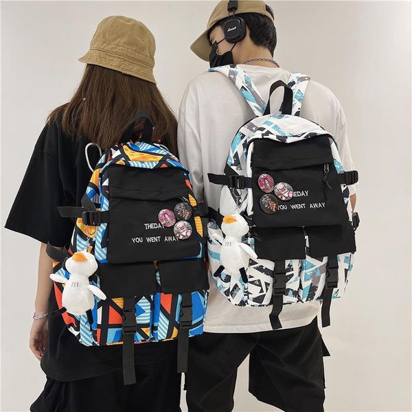 

backpack chaopai men's high-capacity college students' high school and junior computer bag middle