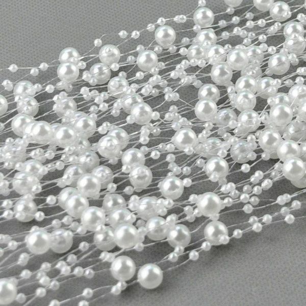 

garland beads string acrylic table bouquet hair accessories chair covers