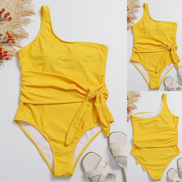 

women's swimwear solid bikini swimsuit women push up brazilian biquini high cut lace halter set one piece, White;black