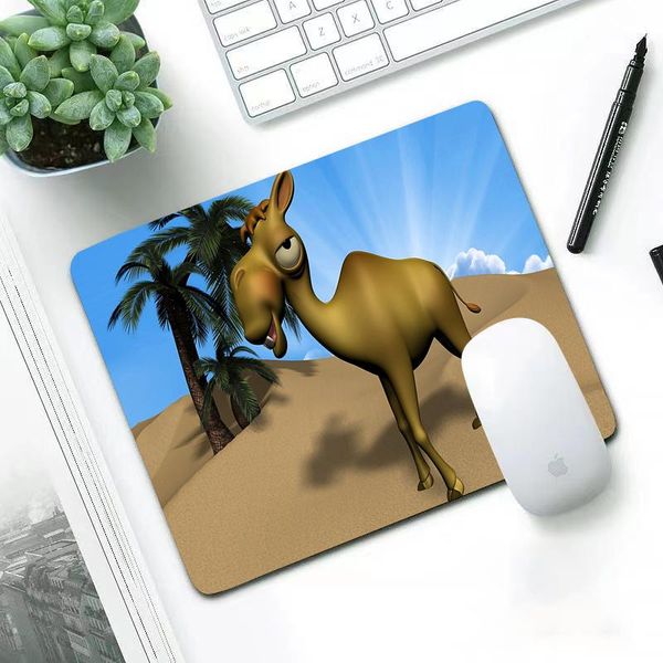 

mouse pads & wrist rests cartoon animals small gaming pad 180x220mm waterproof mousepad gamer computer desk mat for pc
