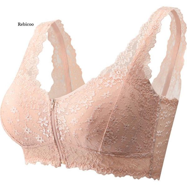 

bras lace women bra push up underwear wireless white black khaki plus size, Red;black