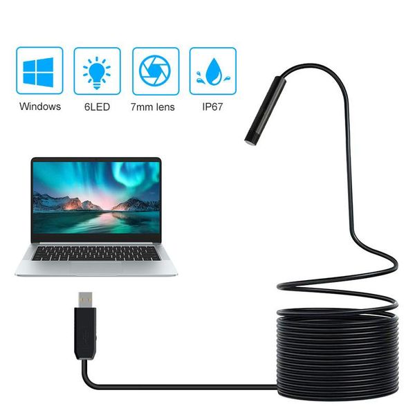 

lens mini waterproof ip67 inspection borescope 2m /5m/ 7m/ 10m/15m/ 20m/ 25m snake ip cameras