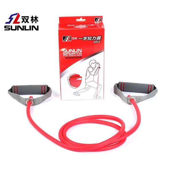 

1pcs natural rubber latex fitness re sistance bands exercise elastic pul whole body rally yoga rope resistance