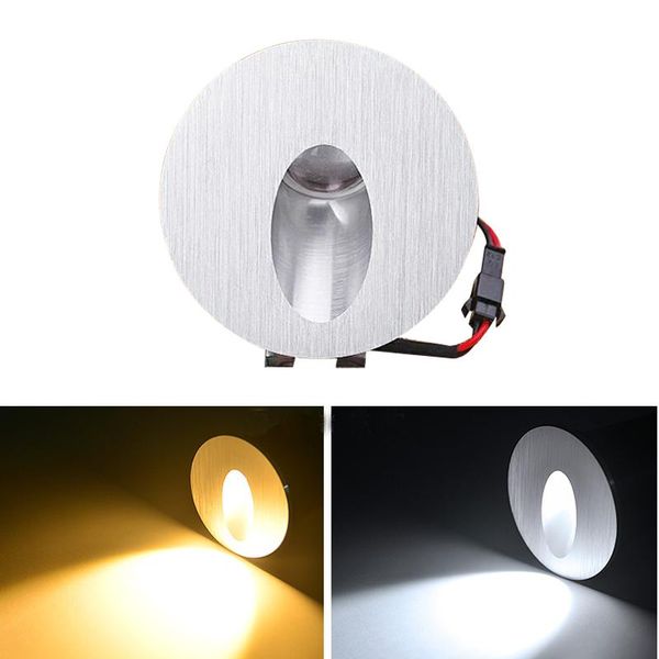 

wall lamps led sconce 85-265v 1w 3w recessed stair light lights in step / aisle embedded concrete walls lighting