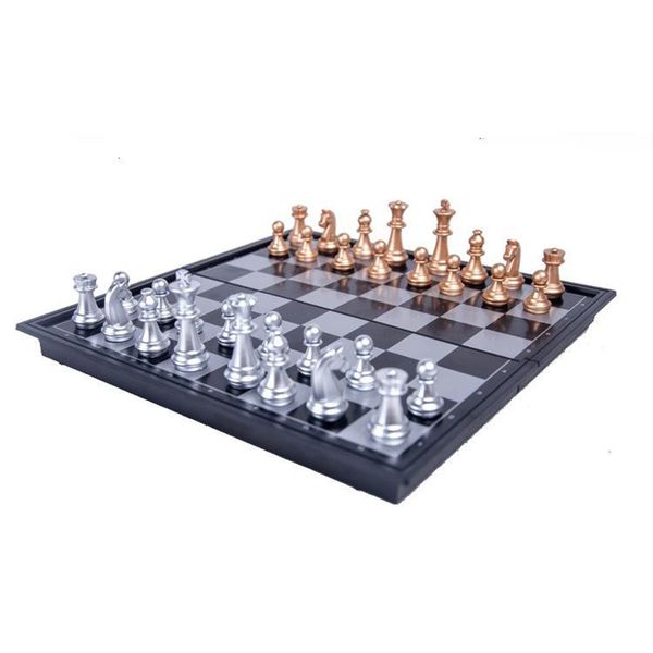 

folding magnetic chess plastic table yile intellectual leisure toys student gifts