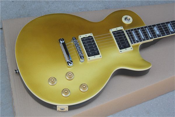 

golden 6 strings electric guitar, delivery, support customization. guitars