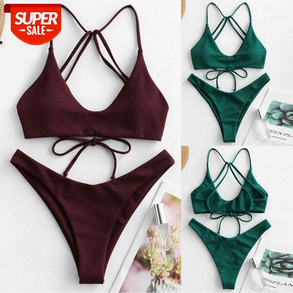 

bathing suits swimsuit bikini solid color split #tw14, White;black