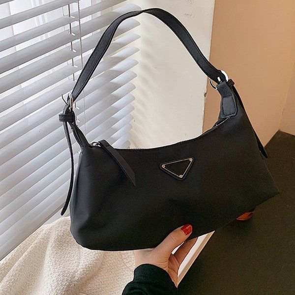 

70% s triangle standard new nylon oxford small messenger single shoulder armpit bag