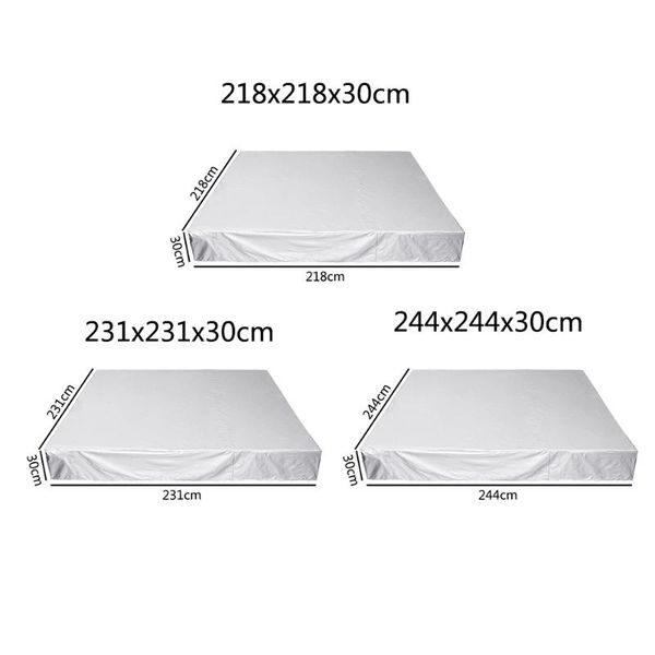 

pool & accessories universal rainproof durable polyester square spa protection bathtub dust cover solid anti uv outdoor