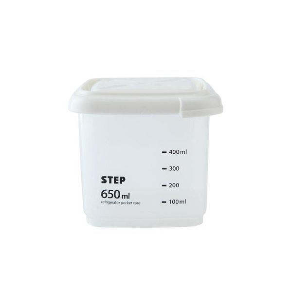 

storage bottles & jars home kitchen transparent thick plastic sealed grains box jar with scale