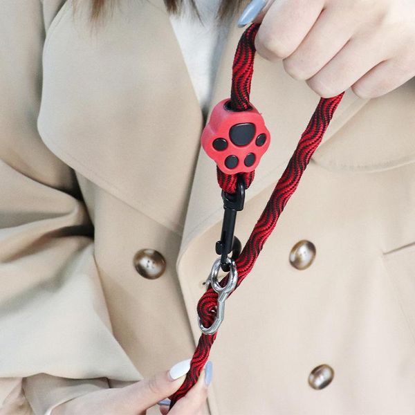 

dog collars & leashes the pet traction rope one for two multifunctional explosion-proof nylon double-headed walking supplies durable