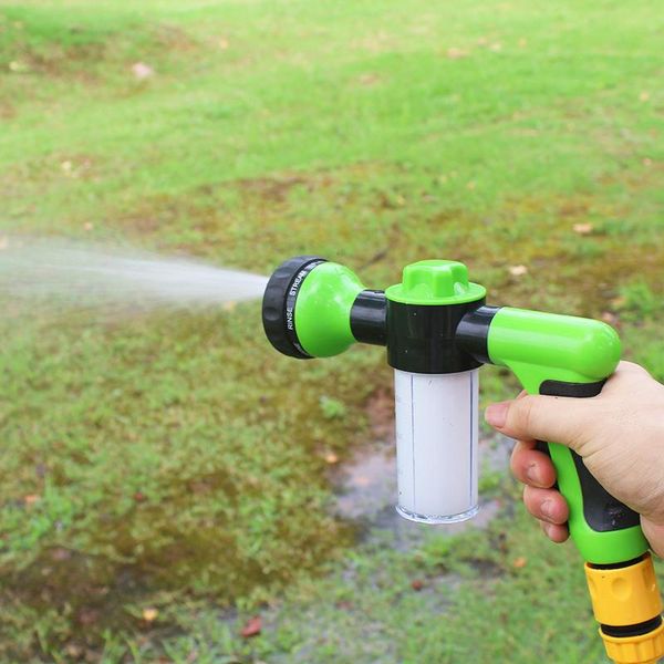 

watering equipments washing tool 8 in 1 jet spray gun soap dispenser garden hose nozzle car