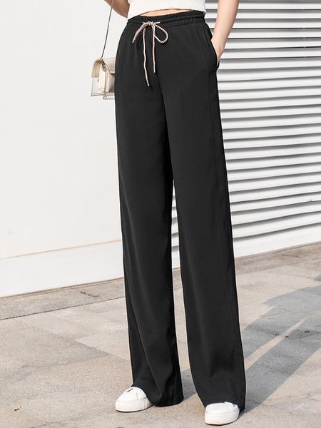 

women's pants & capris palazzo women, Black;white