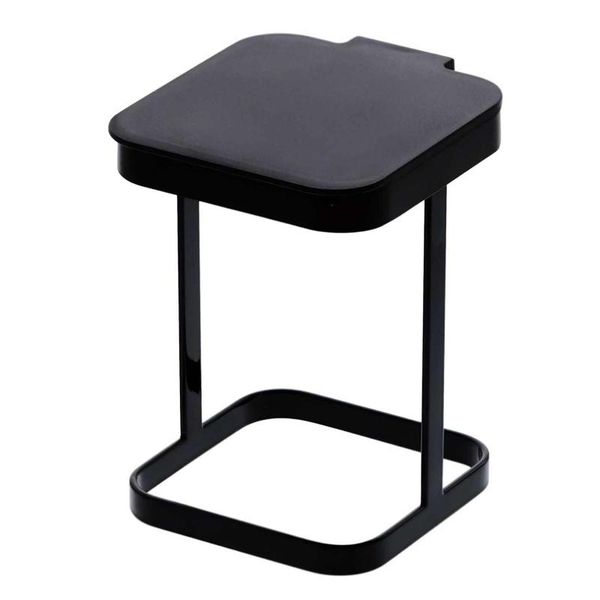 

waste bins metal trash can kitchen countergarbage bag holder wrought iron wastebasket rack with flip lid for bedroom