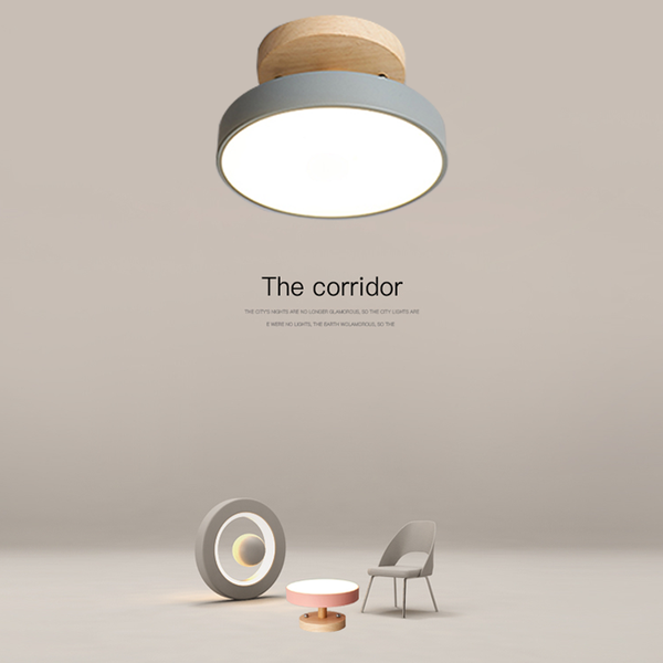 

ceiling lights modern led multicolor indoor lighting for aisle corridor balcony living room lamps fixture input 90-260v
