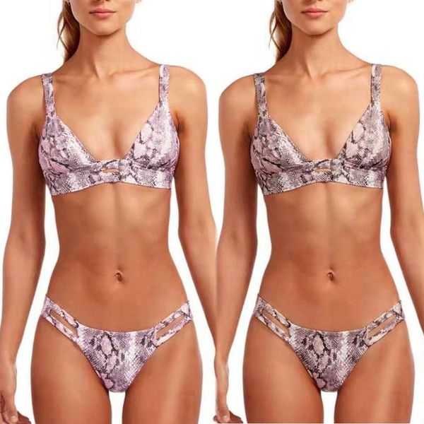 

bikini leopard swimsuit female micro 2021 high cut swimwear women summer bathers halter set monokini one-piece suits