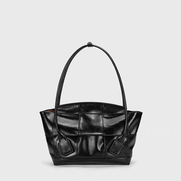 

venetas bottega bvs woven crossbow catfish smile face cow summer leather women's arco wing bag bvs woven cr designer handbag wan