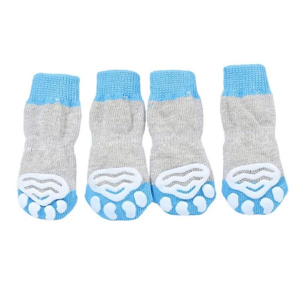 

dog apparel cotton socks cats and dogs indoor car scratch-proof anti slip skid bottom pets 4pcs/set fashion pet