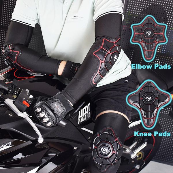 

motorcycle armor mjmoto elbow protector moto cycling knee gear riding pads guard bike outdoor sports