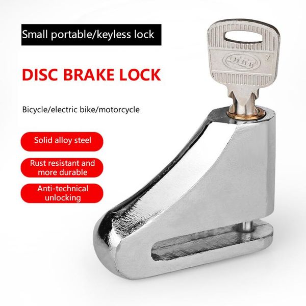 

bike locks bicycle disc brake lock motorcycle security disk anti theft wheel waterproof padlock for motorcycles