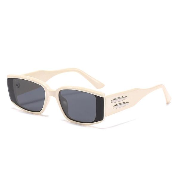 

sunglasses fashion vintage square women men designer travel small frame gradient sun glasses ladies shades, White;black