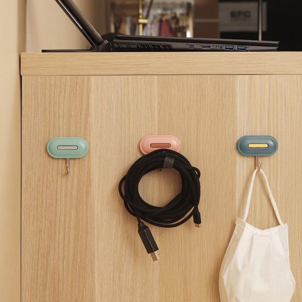 

hooks & rails 8pcs nordic style strong self adhesive door wall hangers suction heavy load rack cup sucker for kitchen bathroom