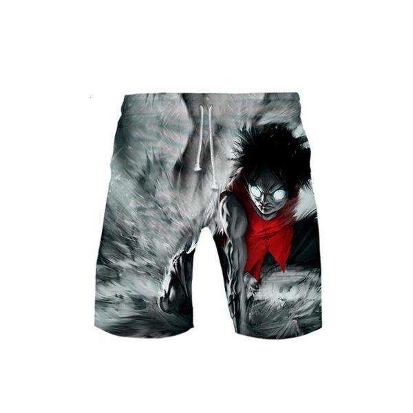 

3d one piece men's shorts board trunks 2021 summer quick dry men hip hop short pants beach wear, White;black