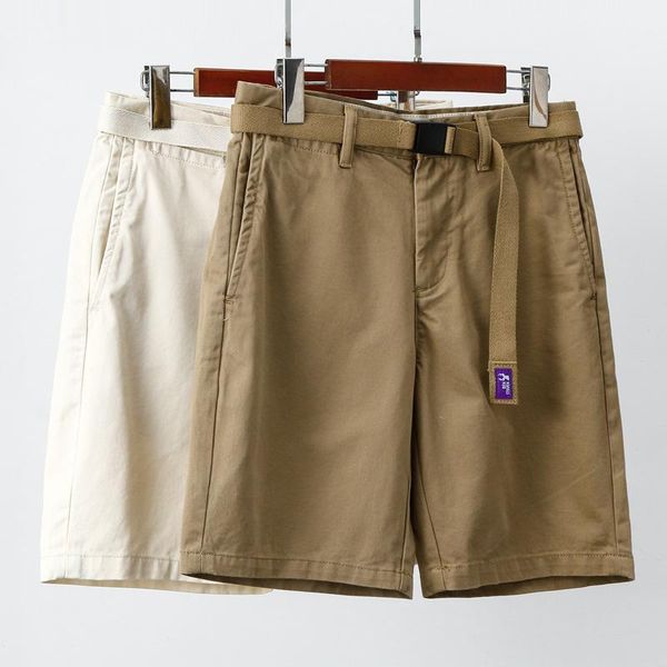 

men's shorts summer japanese vintage loose casual solid cotton straight male streetwear fashion short pants man, White;black