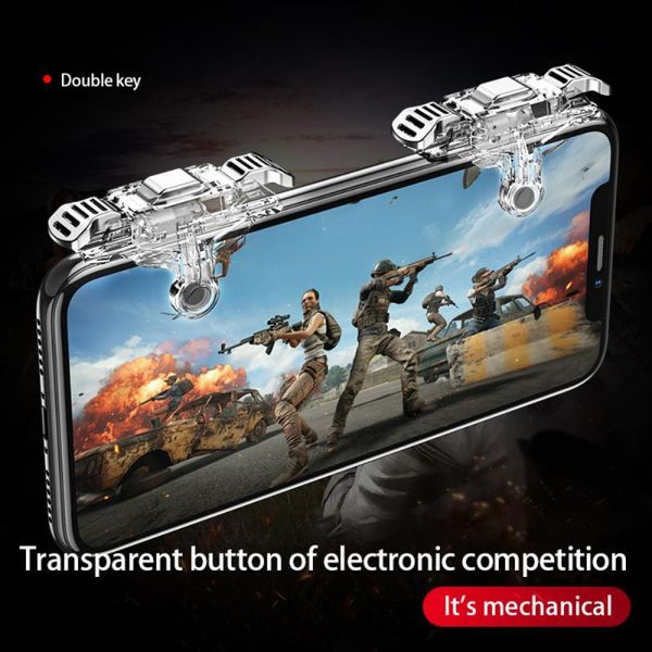 

game controllers & joysticks mobile phone gaming grip trigger for pubg holder button controller gamepad joystick accessories