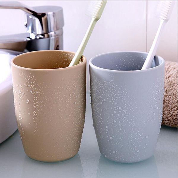 

cups & saucers 2021 eco-friendly thick circular toothbrush holder cup pp rinsing tooth mug dcs dropship