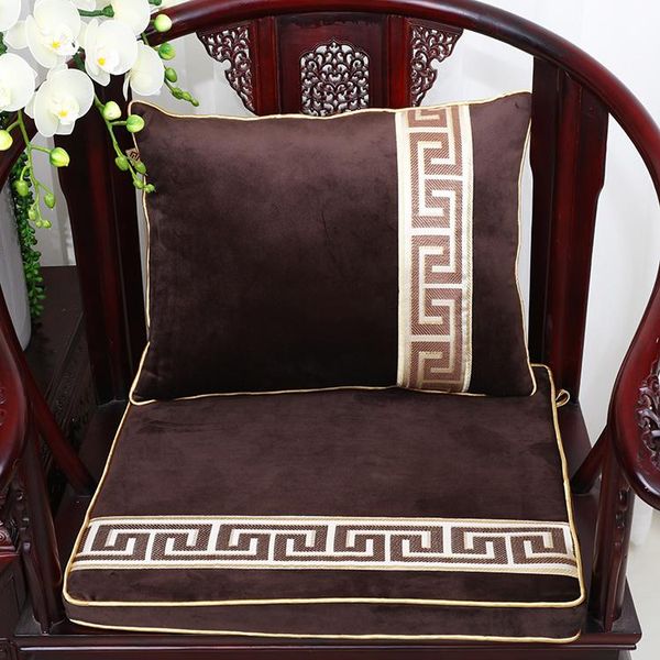 

cushion/decorative pillow patchwork large thicken velvet seat cushion chair pad luxury cushions for chairs armchair pads lumbar back