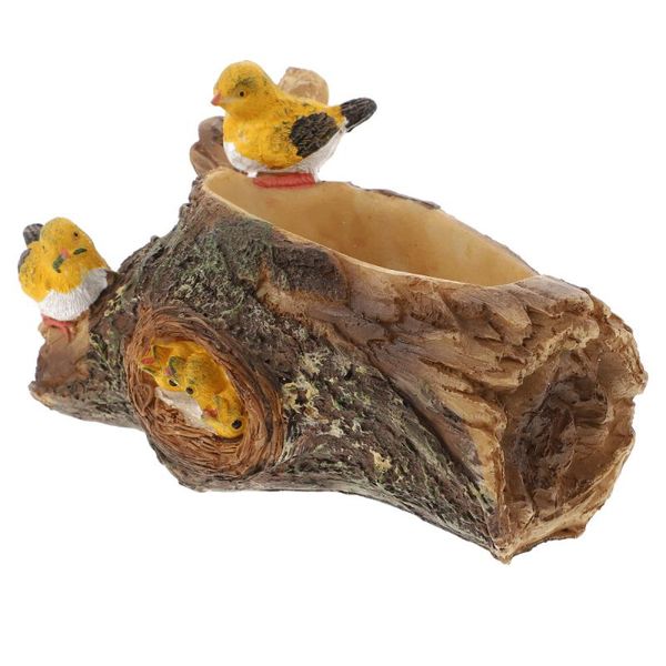

planters & pots 1pc delicate resin craft flowerpot creative deskadornment