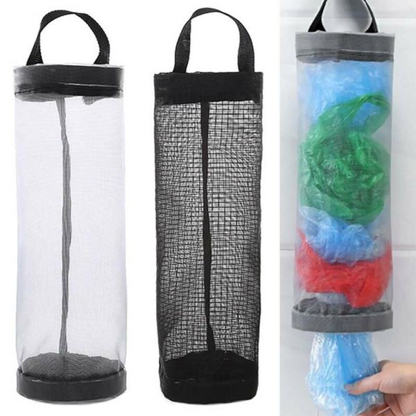 

grocery bag holder shopping storage dispenser plastic kitchen pouch organizer . bags