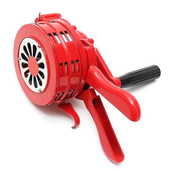 

other door hardware hand operated crank air raid safety siren fire emergency alarm aluminum alloy 231x202x115mm _wk