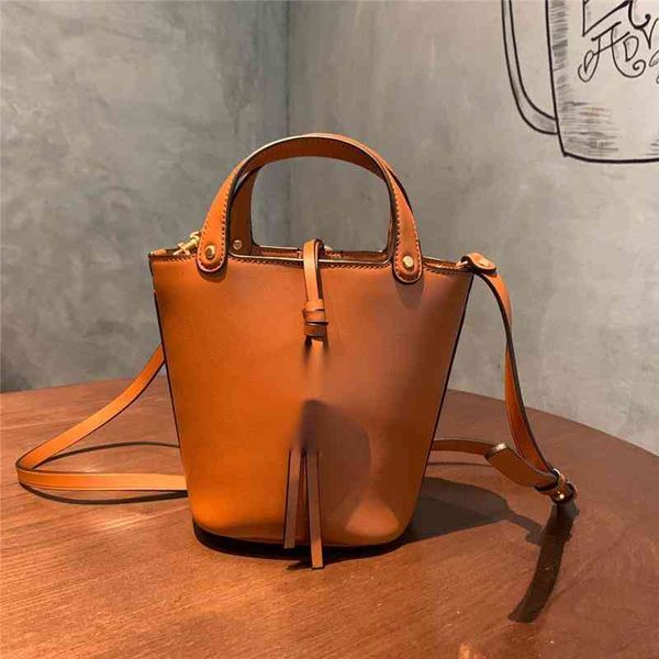 

luxury handbags and storage outlet tb bucket miller tassel hand one shoulder messenger bag fashionable leather women's d
